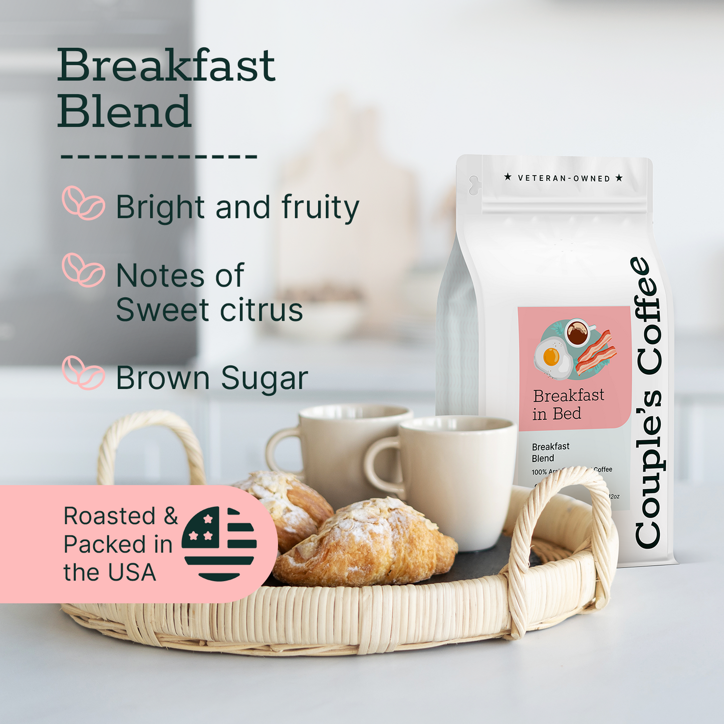 Couple's Coffee Breakfast Blend Ground Coffee
