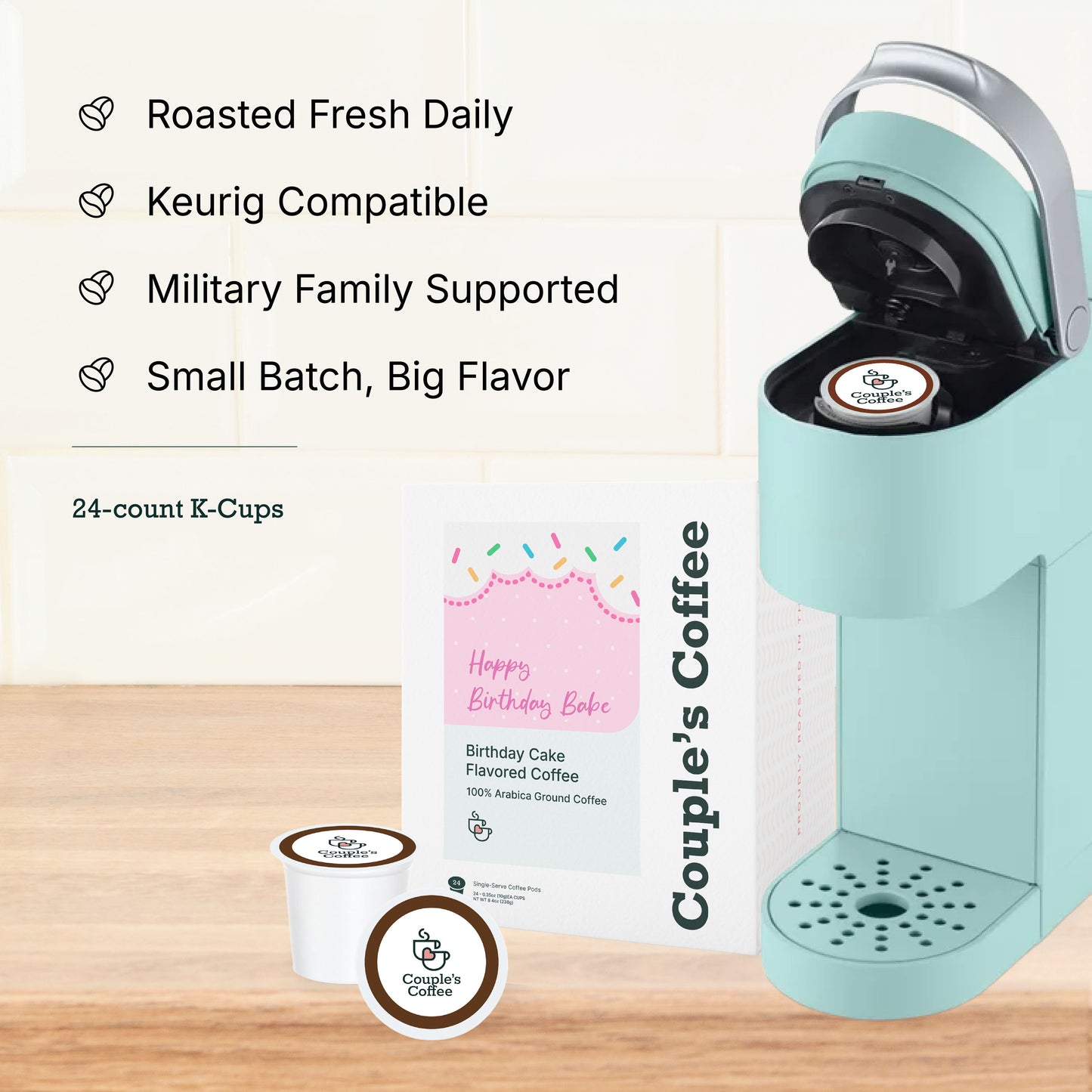 Happy Birthday Babe - 24 Ct K Cup
