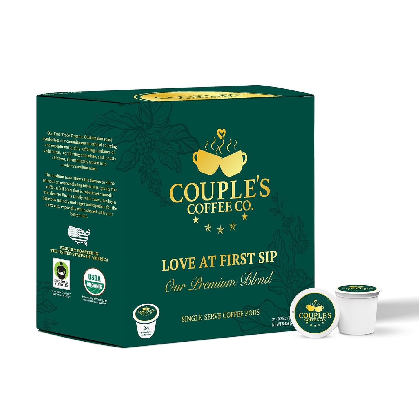Couple's Coffee Organic Guatemalan Coffee