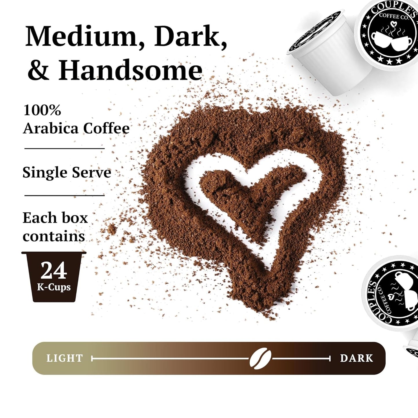 Couple's Coffee Medium - Dark Roast Coffee