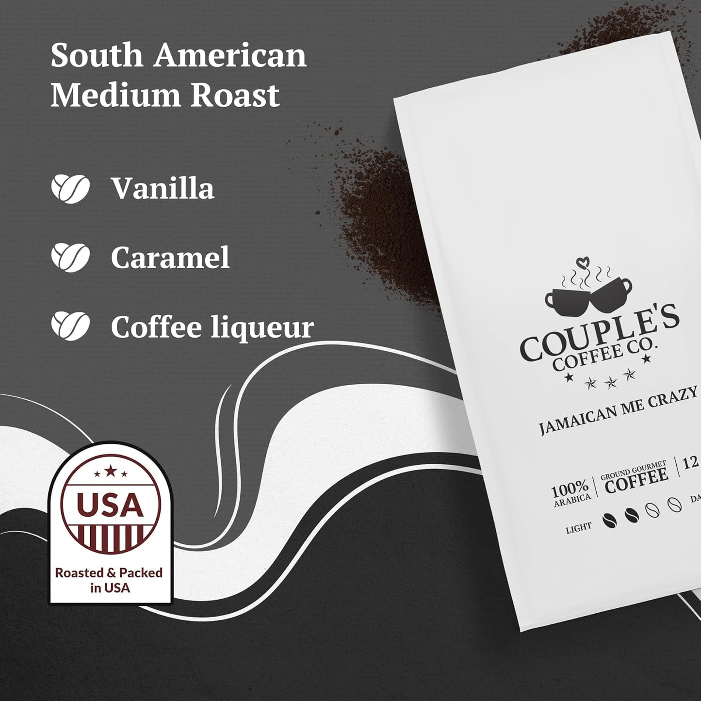 Couple's Coffee Jamaican Me Crazy Ground Coffee