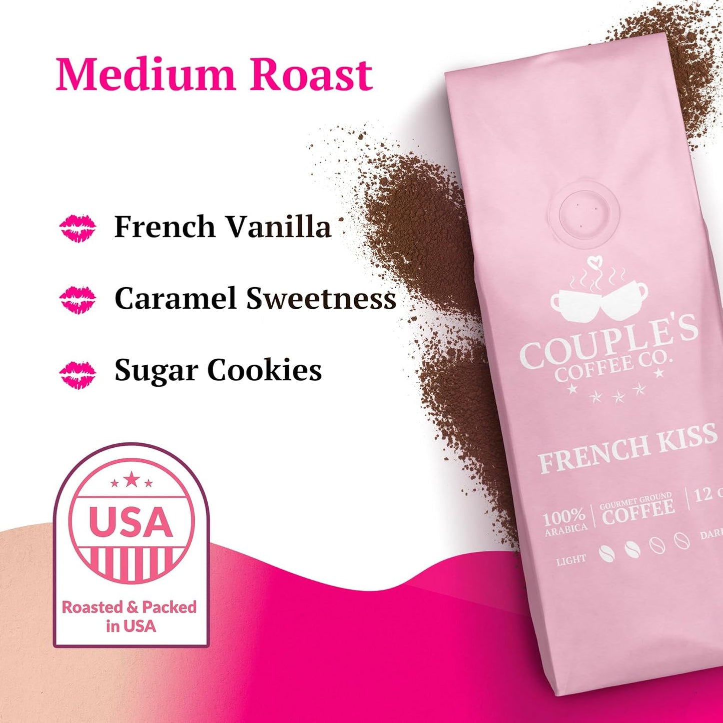 Couple's Coffee French Vanilla Ground Coffee