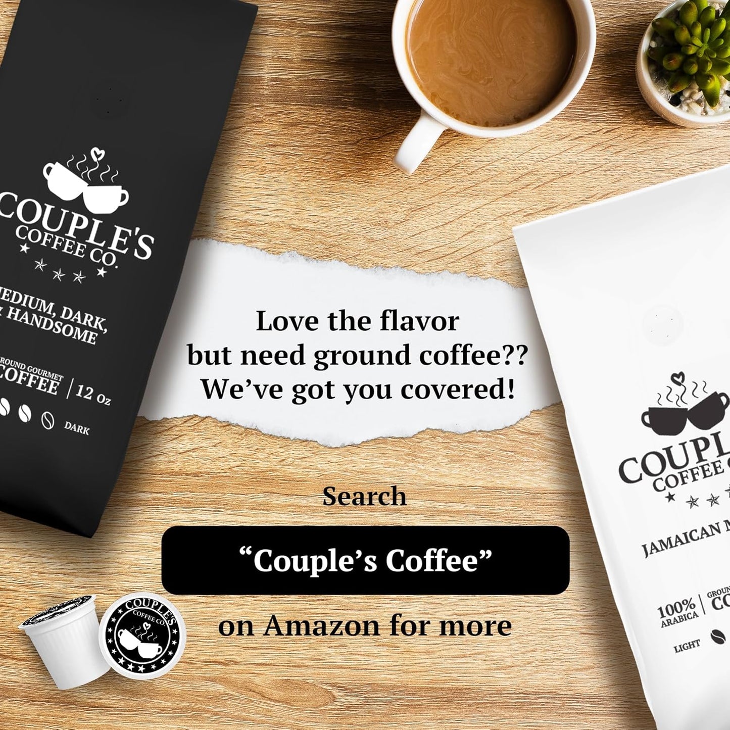 Couple's Coffee Medium - Dark Roast Coffee