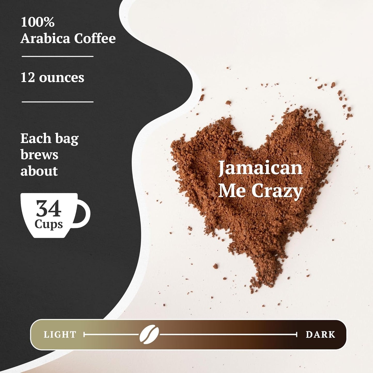Couple's Coffee Jamaican Me Crazy Ground Coffee