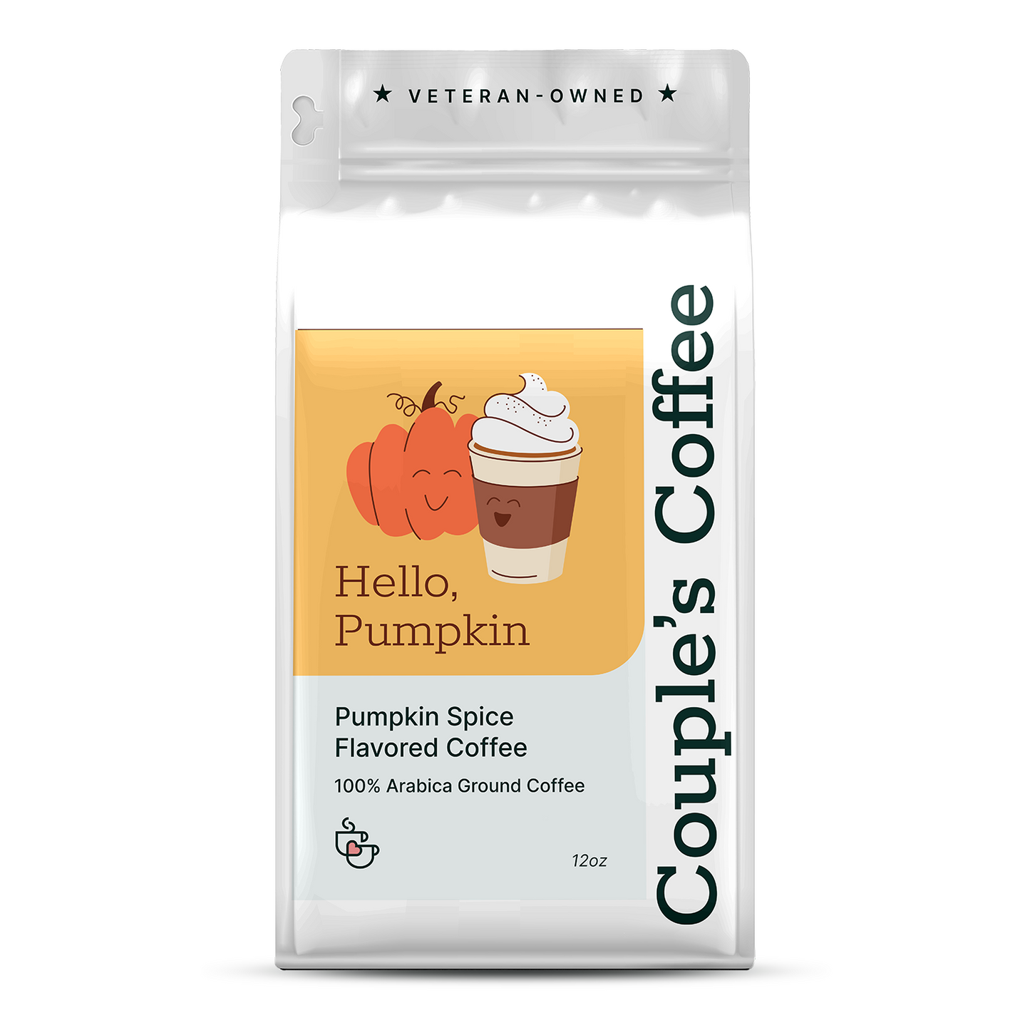 Pumpkin Spice Flavored Coffee | Medium Roast | Ground Coffee 12oz