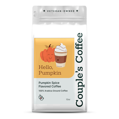 Pumpkin Spice Flavored Coffee | Medium Roast | Ground Coffee 12oz