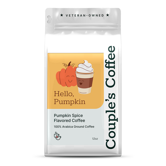 Pumpkin Spice Flavored Coffee | Medium Roast | Ground Coffee 12oz