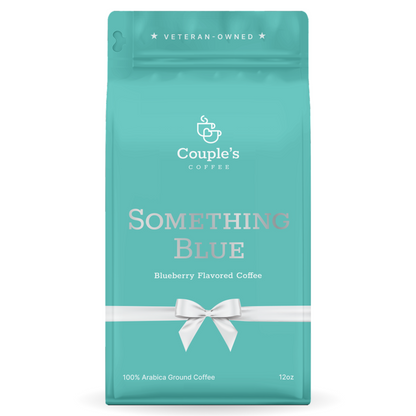 Something Blue - Blueberry Flavored Ground Coffee - Bridal Gift
