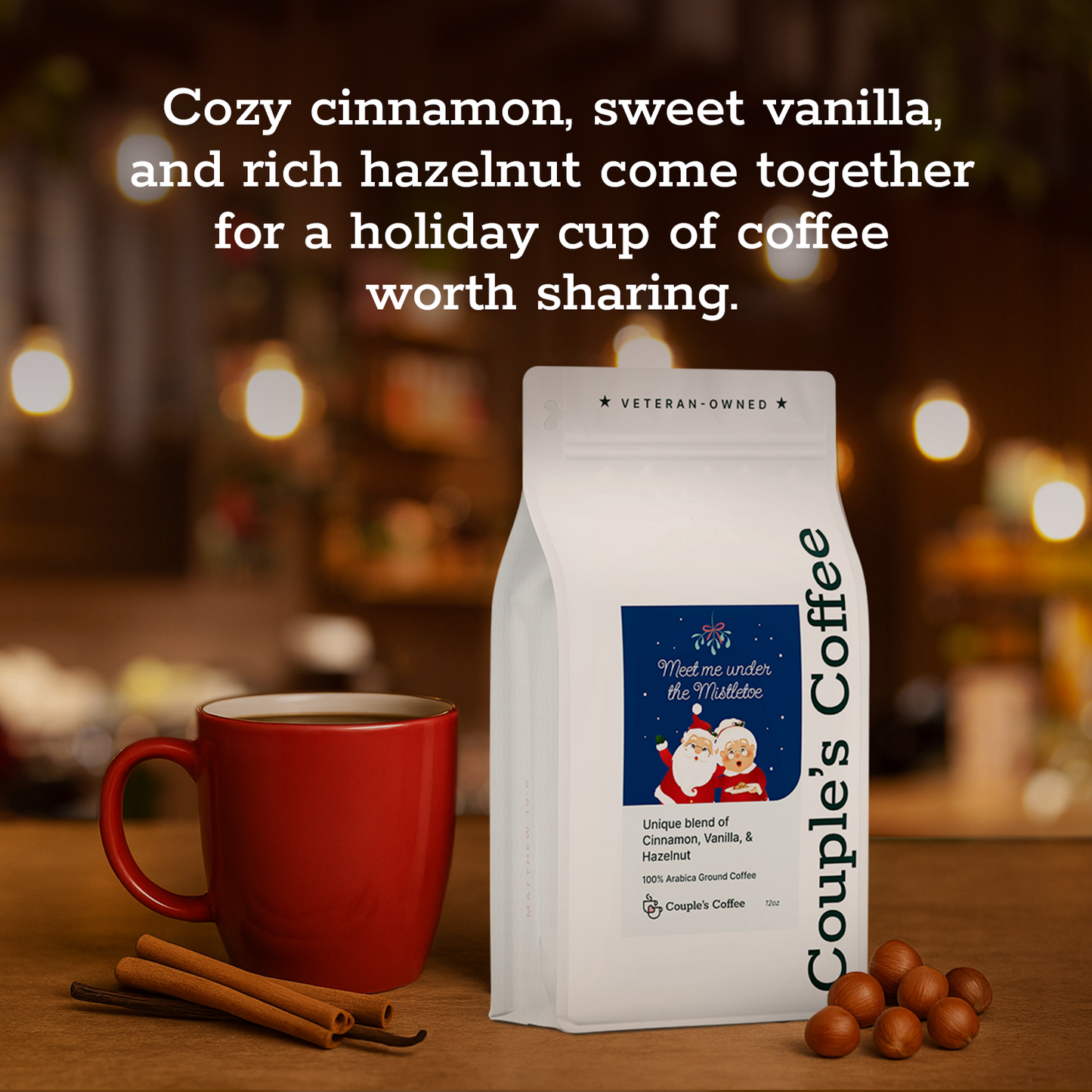 Couple’s Coffee Ground Coffee | Meet Me Under The Mistle Toe & Mint To Be | Christmas Bundle - Only for a Limited Time