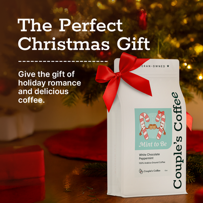 Couple’s Coffee Ground Coffee | Gives Back to Military Families - Mint to Be | Made with 100% Arabica Beans | 12oz bag brews about 34 cups