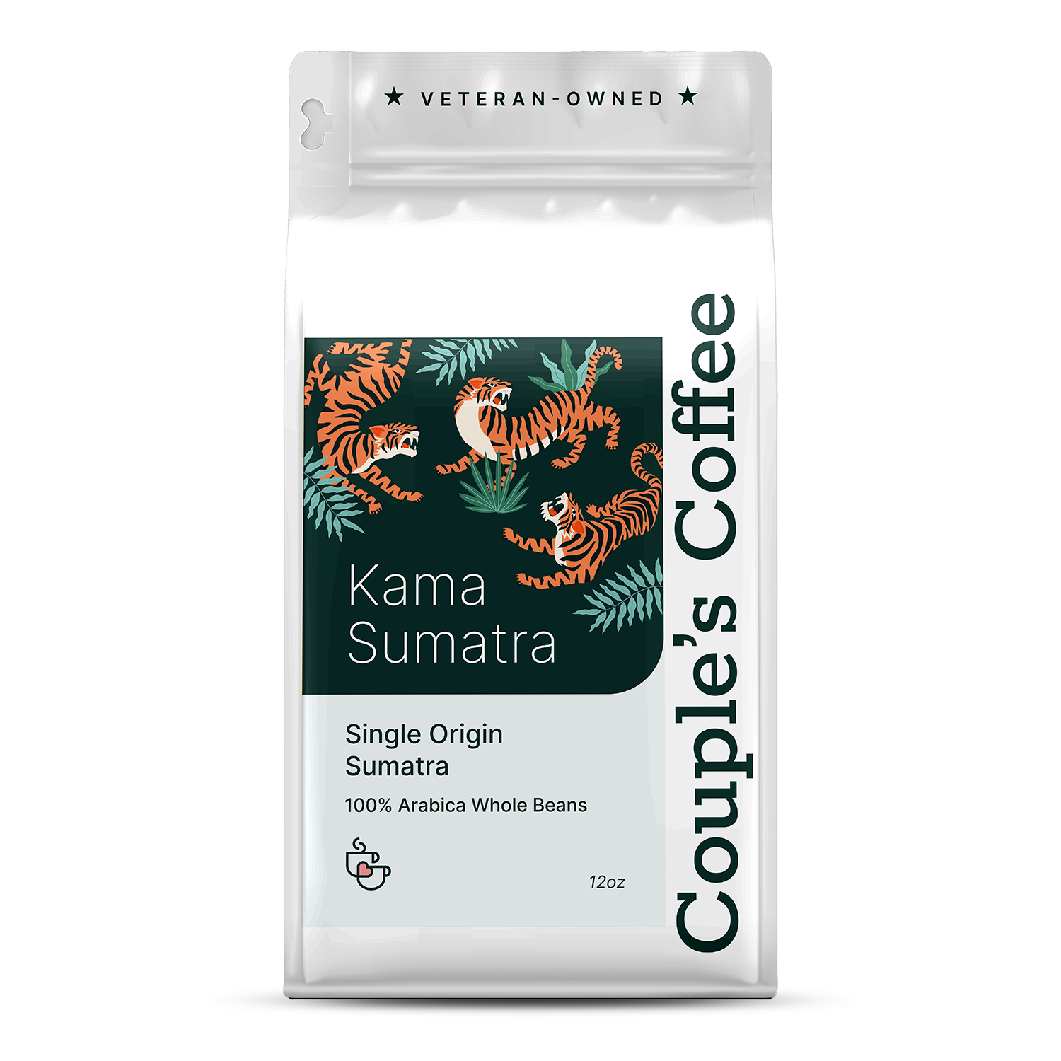 Couple's Coffee Whole Bean Coffee | Single Origin Sumatra Dark