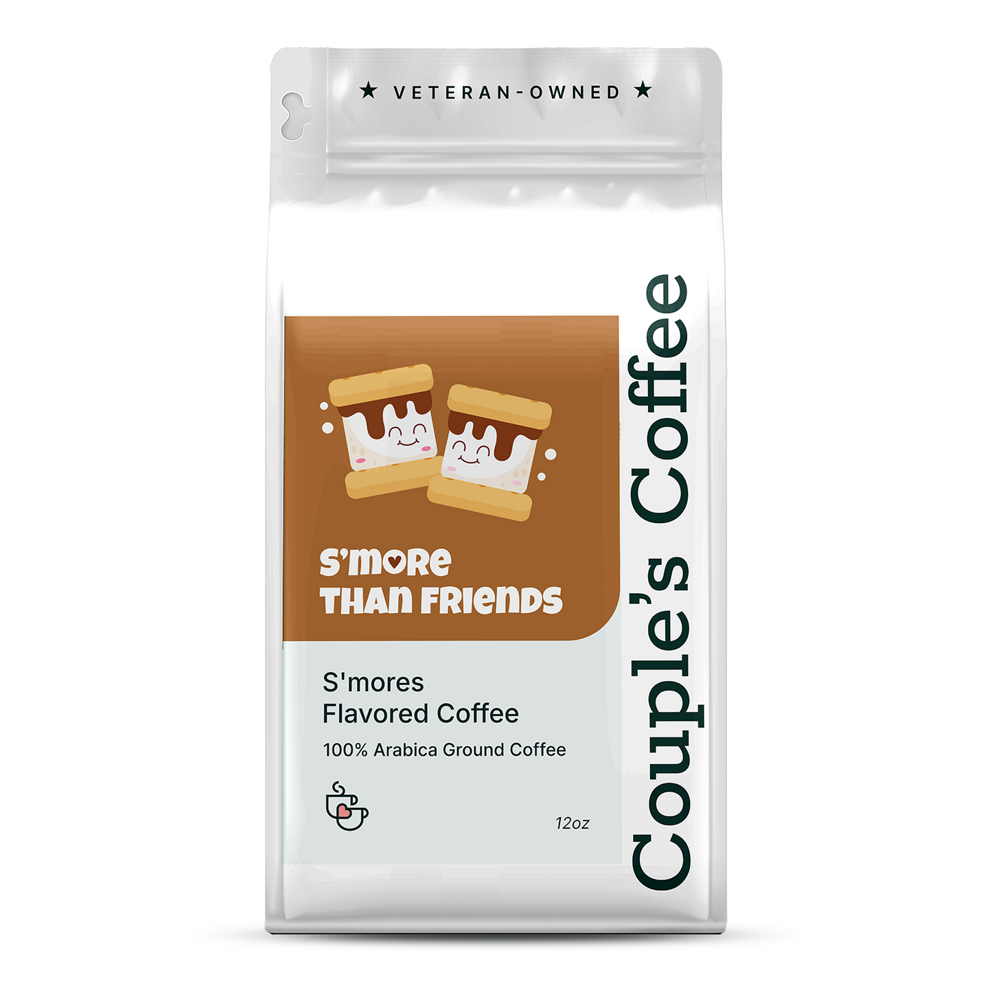 S’mores Flavored Coffee | Medium Roast | Ground Coffee 12oz