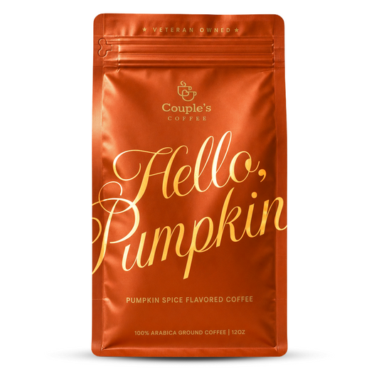 Couple’s Coffee Hello Pumpkin pumpkin spice coffee